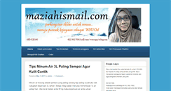 Desktop Screenshot of maziahismail.com