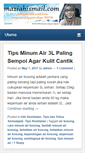 Mobile Screenshot of maziahismail.com