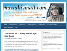 Tablet Screenshot of maziahismail.com